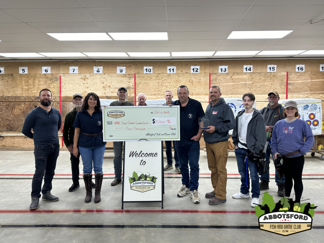 Abbotsford Fish & Game Club's Donation Supports Highway 97 Mule Deer Monitoring Project