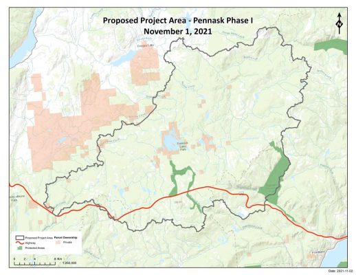 Pennask-Proposed-Study-Area-Phase-1