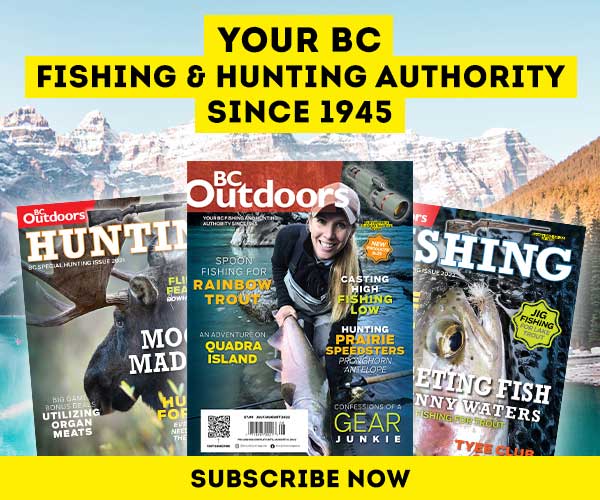 bc outdoors magazine subscription graphic