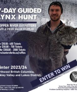 lynx hunting bc raffle tickets