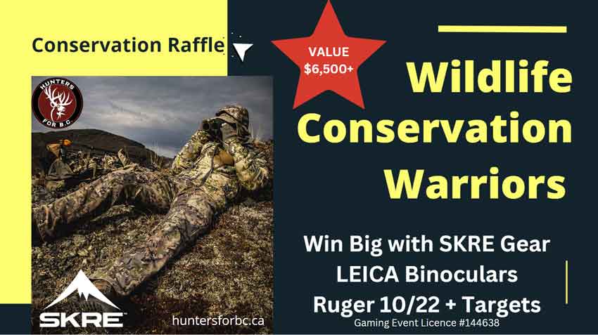 hunters for bc raffle