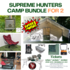 wall tent hunter base camp raffle bc