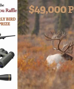 we care about bou caribou optics raffle package