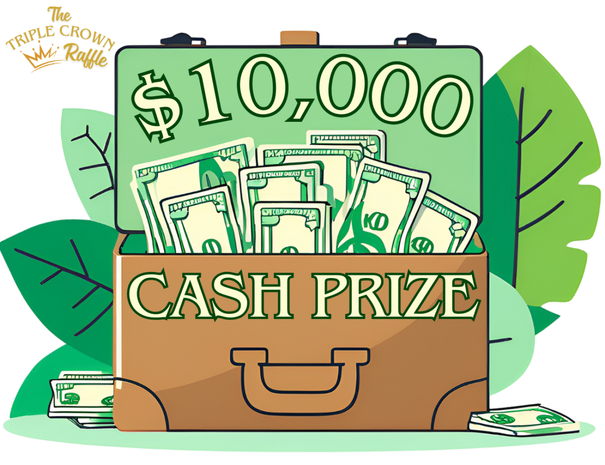 10 Triple Crown Raffle Tickets